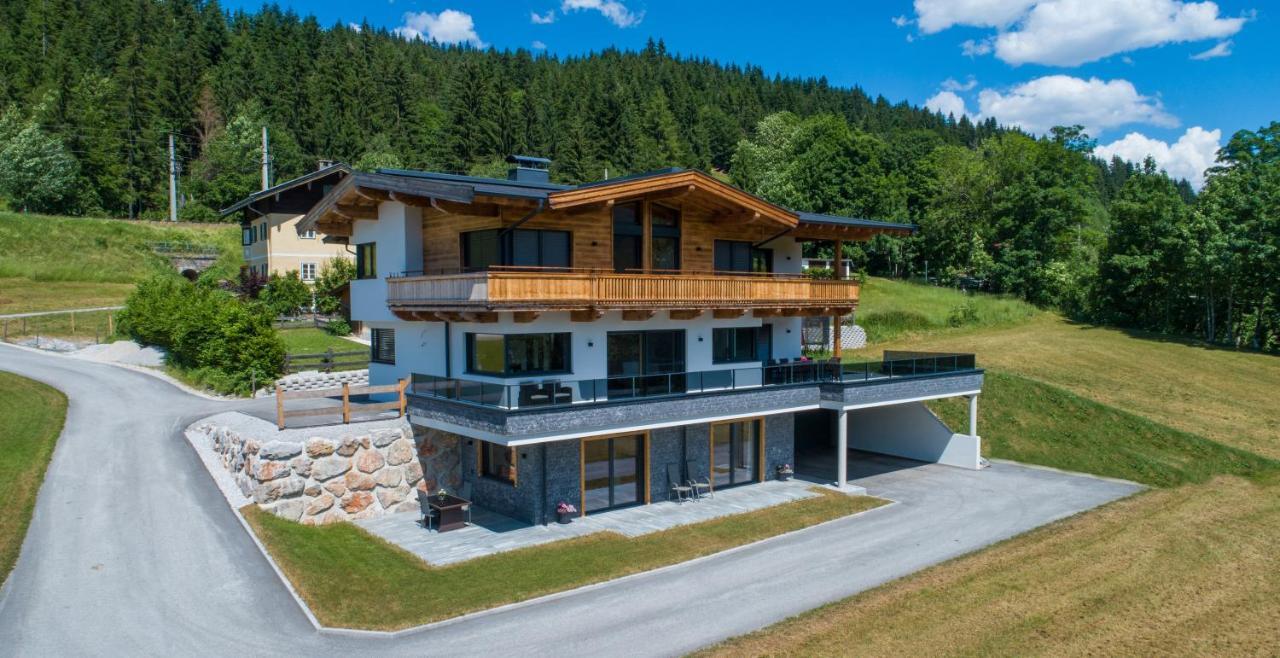 Ferienwohnung App. Mountain View Fieberbrunn Bagian luar foto